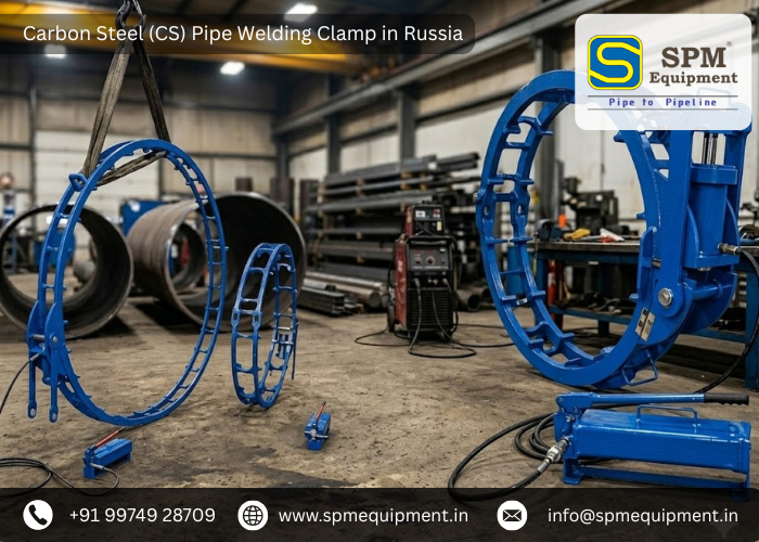 Carbon Steel (CS) Pipe Welding Clamp in Russia