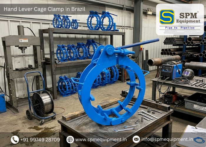 Hand Lever Cage Clamp in Brazil    