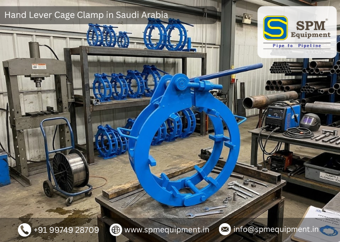 Hand Lever Cage Clamp in Saudi Arabia    