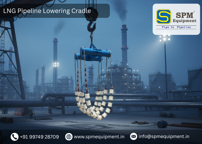 LNG Pipeline Lowering Cradle