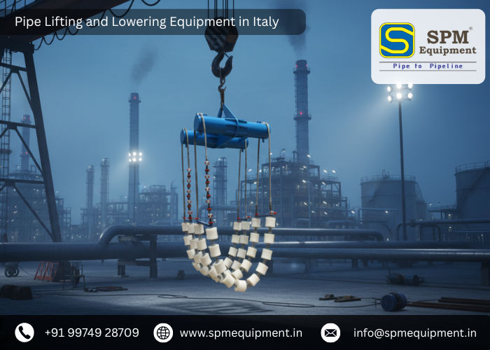 Pipe Lifting and Lowering Equipment in Italy
