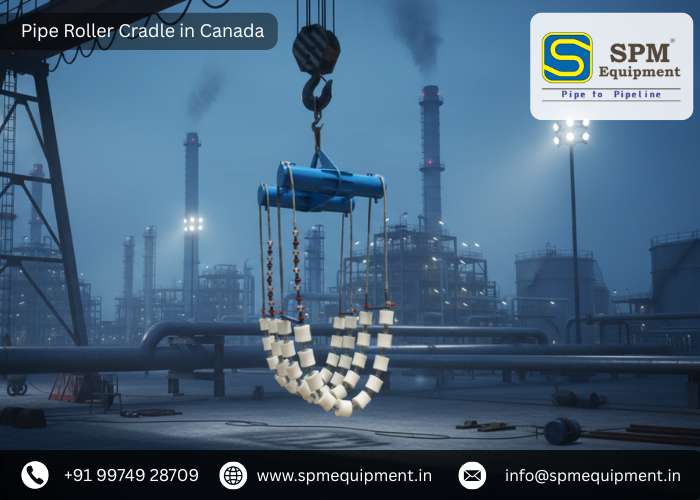 Pipe Roller Cradle in Canada