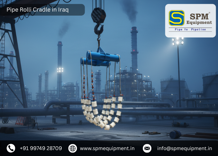 Pipe Rolli Cradle in Iraq