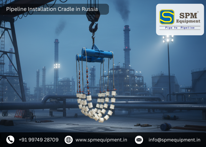Pipeline Installation Cradle in Russia